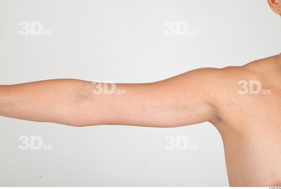 Arm Nude Slim Studio photo references