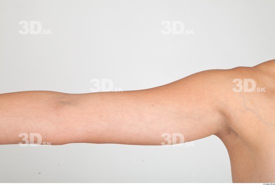 Arm Nude Slim Studio photo references