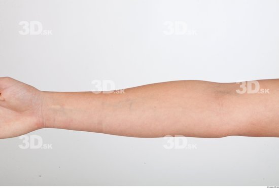 Forearm Nude Slim Studio photo references