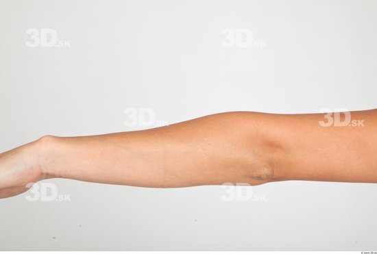 Forearm Nude Slim Studio photo references