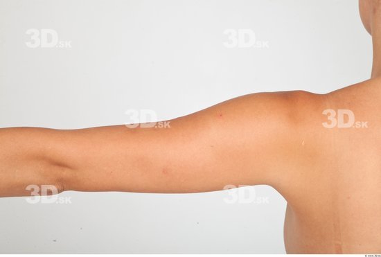 Arm Nude Slim Studio photo references