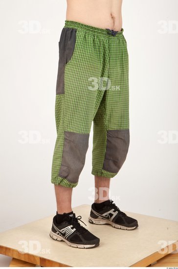 Leg Casual Trousers Studio photo references