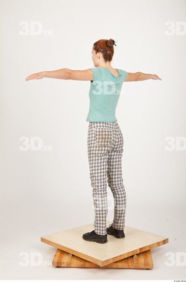 Whole Body T poses Casual Slim Studio photo references