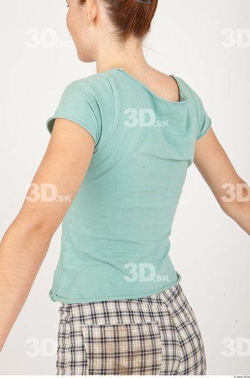 Upper Body Casual Shirt T shirt Slim Studio photo references