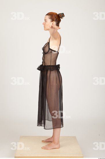 Whole Body T poses Underwear Dress Slim Studio photo references