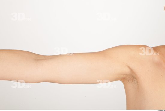 Arm Nude Slim Studio photo references