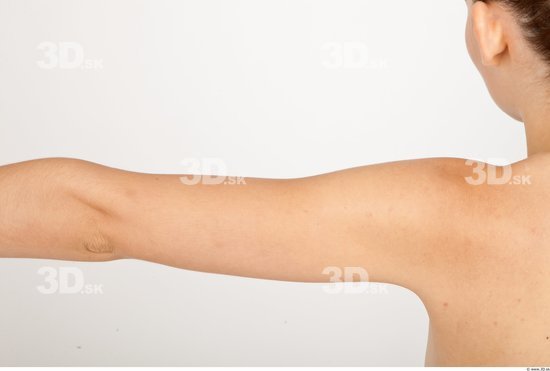 Arm Nude Slim Studio photo references