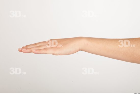 Hand Nude Slim Studio photo references