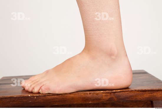 Foot Nude Slim Studio photo references