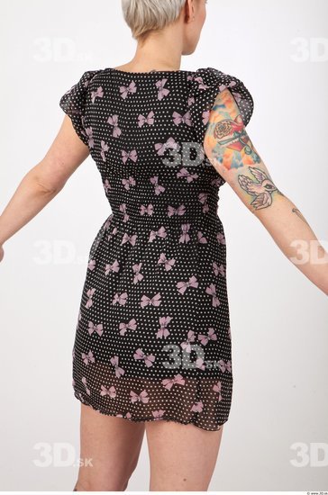 Upper Body Woman Casual Dress Slim Studio photo references