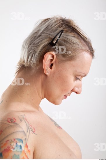Head Woman Animation references White Tattoo Slim