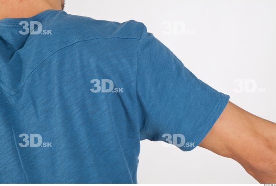 Arm Man Casual Shirt T shirt Slim Studio photo references