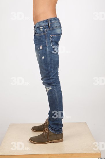 Leg Man Casual Jeans Slim Studio photo references