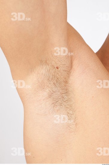 Underarm Man Nude Slim Studio photo references