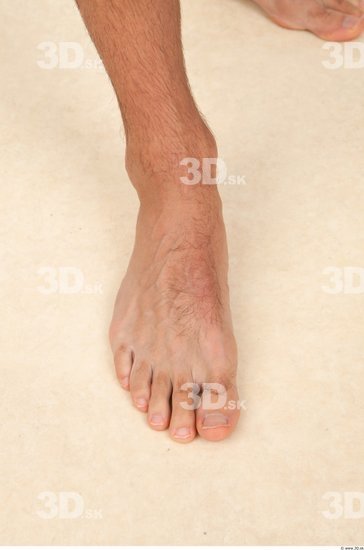 Foot Man Nude Slim Studio photo references