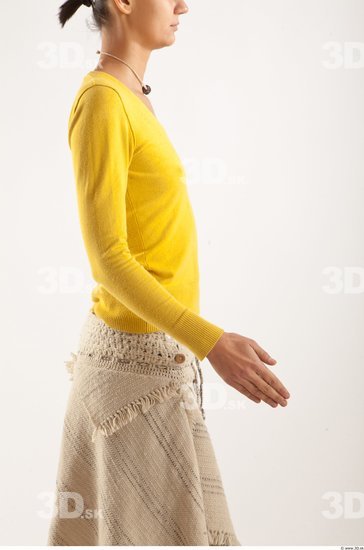 Arm Woman Animation references White Casual Sweater Slim