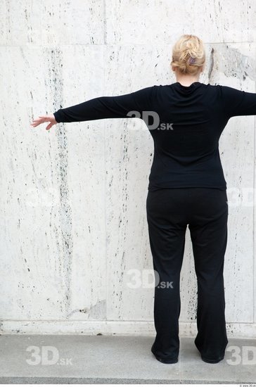 Whole Body Woman T poses White Casual Average