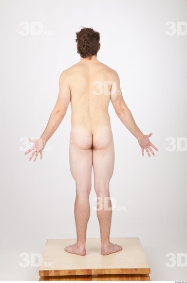 Whole Body Man Animation references Nude Studio photo references