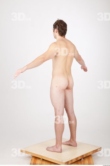 Whole Body Man Animation references Nude Studio photo references