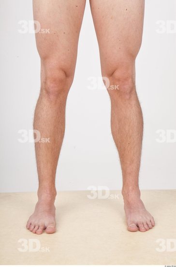 Calf Man Nude Studio photo references