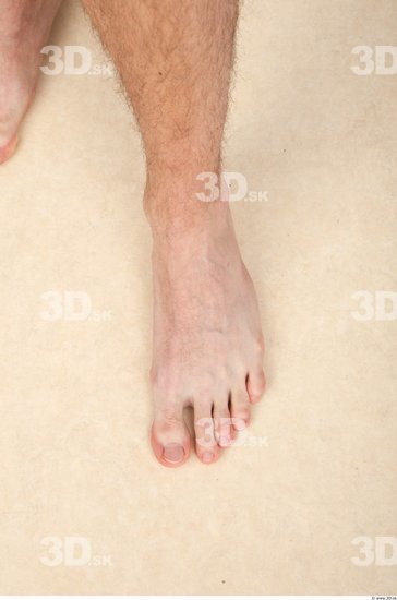 Foot Man Nude Studio photo references