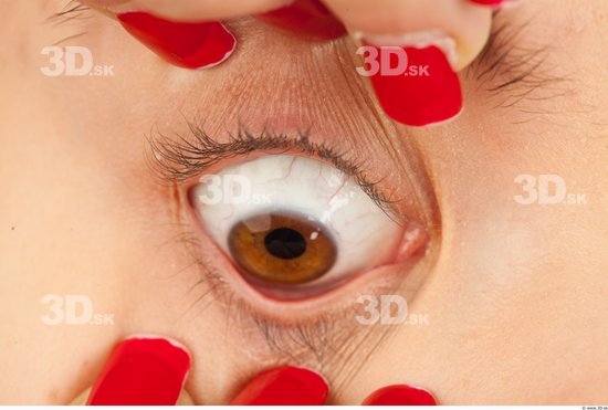 Eye Whole Body Woman Casual Slim Studio photo references