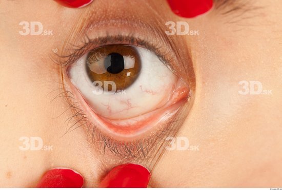 Eye Whole Body Woman Casual Slim Studio photo references