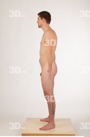 Whole Body Man Animation references Nude Studio photo references