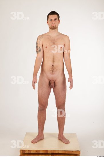 Whole Body Man Animation references Nude Studio photo references
