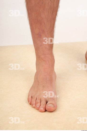 Foot Man Nude Studio photo references