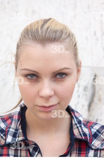 Head Woman Casual Average Street photo references