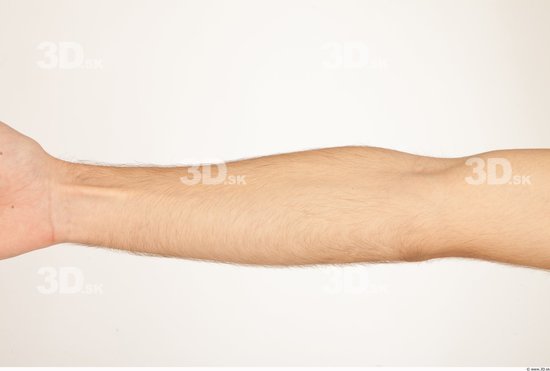 Forearm Man Nude Slim Studio photo references