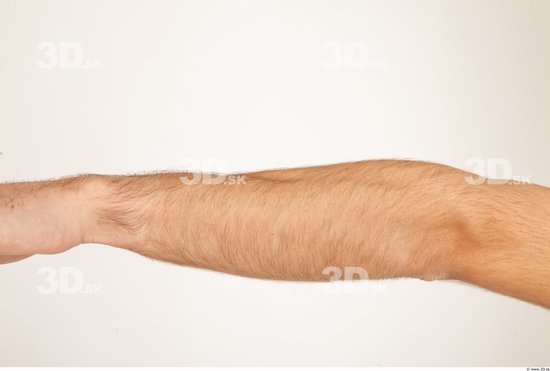 Forearm Man Nude Slim Studio photo references