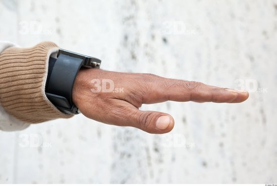 Hand Man White Average Watch