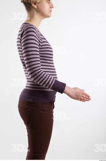 Arm Upper Body Woman Animation references Casual Sweater Average Studio photo references