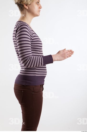 Arm Upper Body Woman Animation references Casual Sweater Average Studio photo references