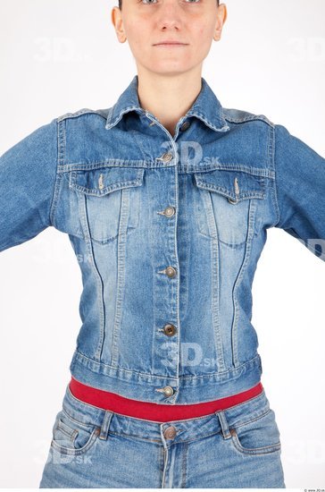 Upper Body Casual Jacket Average Studio photo references