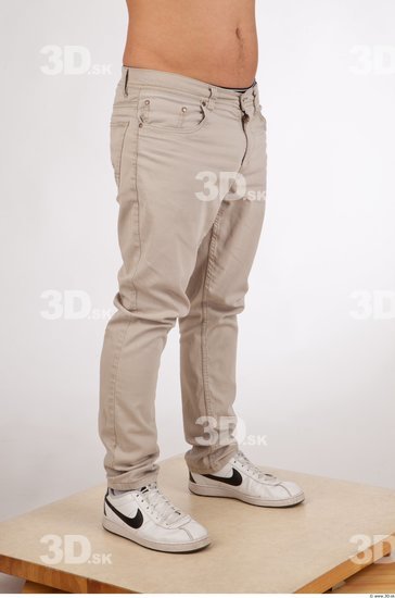 Leg Man Casual Trousers Athletic Studio photo references