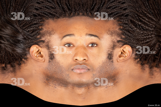Head Man Black Slim Head textures