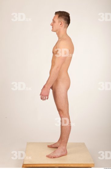 Whole Body Man Animation references Nude Athletic Studio photo references