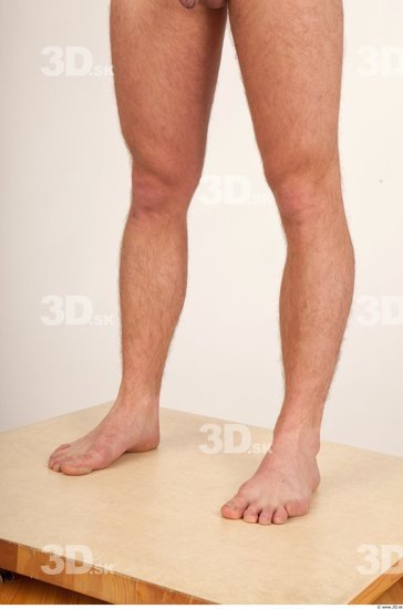 Calf Whole Body Man Nude Athletic Studio photo references