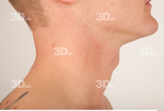 Neck Whole Body Man Athletic Studio photo references