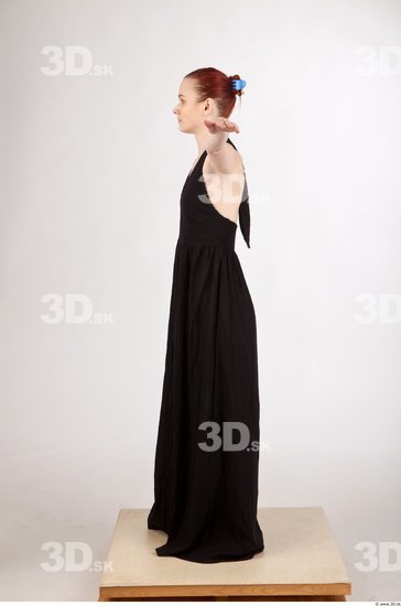 Whole Body T poses Casual Dress Studio photo references