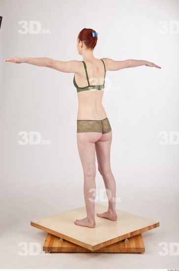 Whole Body T poses Underwear Studio photo references