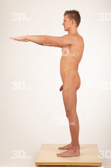 Whole Body Animation references Nude Athletic Studio photo references