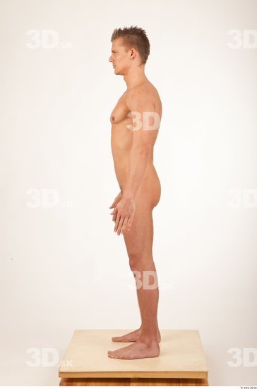 Whole Body Animation references Nude Athletic Studio photo references