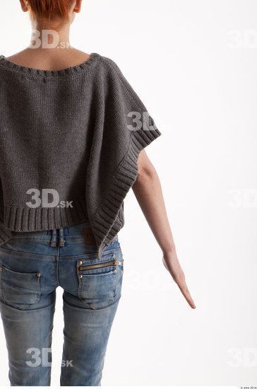 Arm Woman Animation references White Casual Sweater Slim