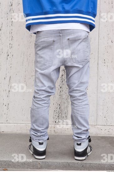 Leg Man White Casual Jeans Average