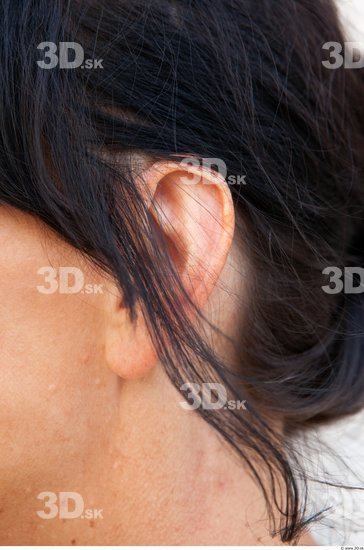 Ear Woman Average Street photo references