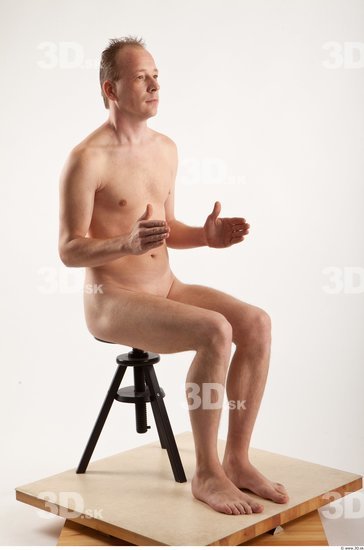 Whole Body Man Artistic poses White Nude Average